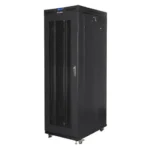 Lanberg Επιδαπέδια Καμπίνα Rack 27U Μαύρο FF01-8227-23BL