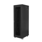 Lanberg Καμπίνα Rack 42U xcm Μαύρο FF01-8842-23B