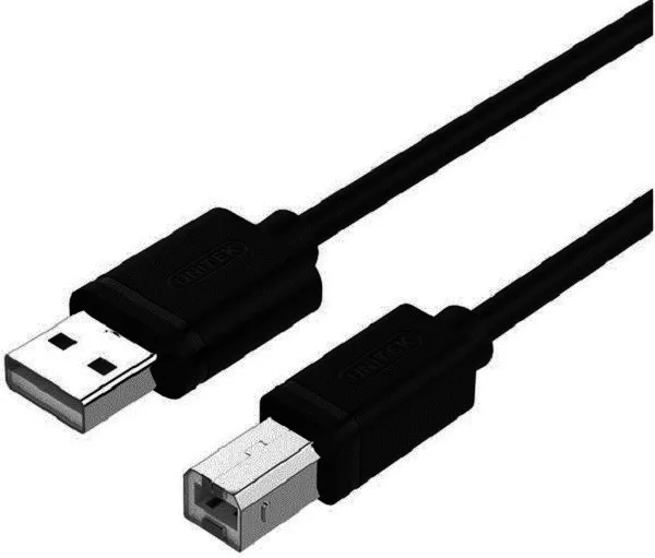 20240206153300_unitek_usb_2_0_cable_usb_a_male_usb_b_male_mayro_1m_y_c430gbk Unitek USB 2.0 Cable USB-A male - USB-B male Μαύρο 1m Y-C430GBK - Image 1