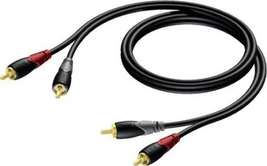 Procab Cla800/1.5 Cable 2x RCA male - 2x RCA male 1.5m - Image 1
