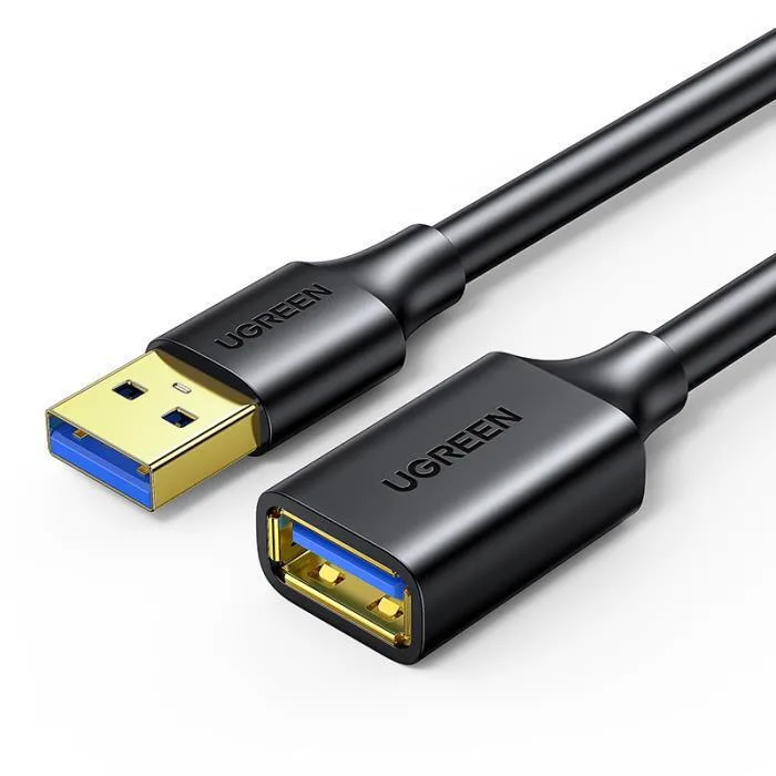 Ugreen USB 3.0 Cable USB-A male - USB-A female Μαύρο 3m 30127 - Image 1