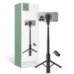 Tech-Protect L06S Selfie Stick με Bluetooth Μαύρο