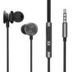 Joyroom JR-EW03 In-ear Handsfree Ακουστικά με Βύσμα 3.5mm Γκρι