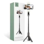 Tech-Protect L05S Selfie Stick Τρίποδο Κινητού με Bluetooth Μαύρο