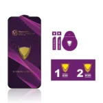 0.2mm Full Face Tempered Glass Μαύρο (Galaxy S24 Ultra)