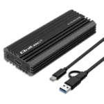 Qoltec Θήκη για Σκληρό Δίσκο M.2 SATA III NVME με σύνδεση SATA Type-C 52270