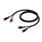 Procab Cable 2x RCA male - 2x RCA male CLA800/0.5