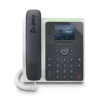 Poly Edge E100 Ενσύρματο Τηλέφωνο IP Μαύρο