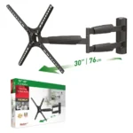 Barkan BM343XL Βάση Τηλεόρασης Τοίχου έως 65" και 36kg Μαύρο
