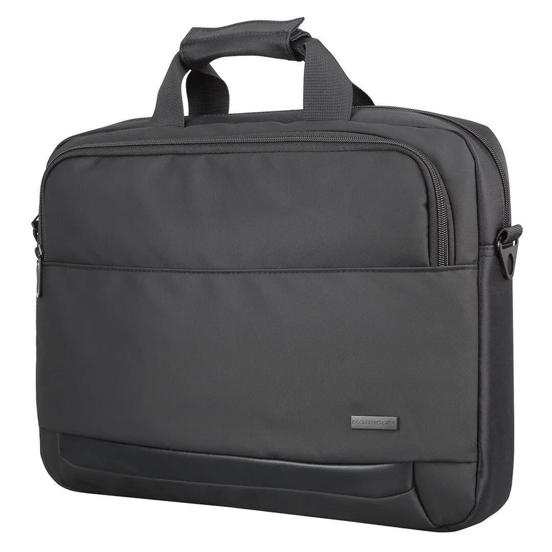 Modecom Τσάντα Ώμου / Χειρός για Laptop 15.6" με Θύρα USB σε Μαύρο χρώμα - Image 1