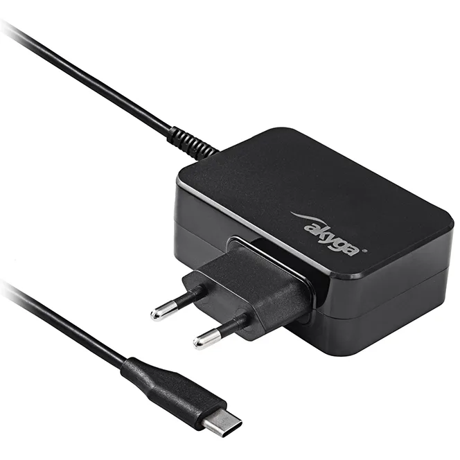 Akyga USB-C Universal Φορτιστής Laptop 90W 20V 4.5A με Αντάπτορα Τροφοδοσίας AK-ND-82 - Image 1
