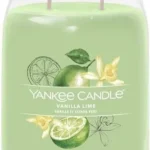 Yankee Candle Αρωματικό Κερί Vanilla Lime σε Βάζο με Άρωμα Βανίλια Πράσινο 567gr 1630694