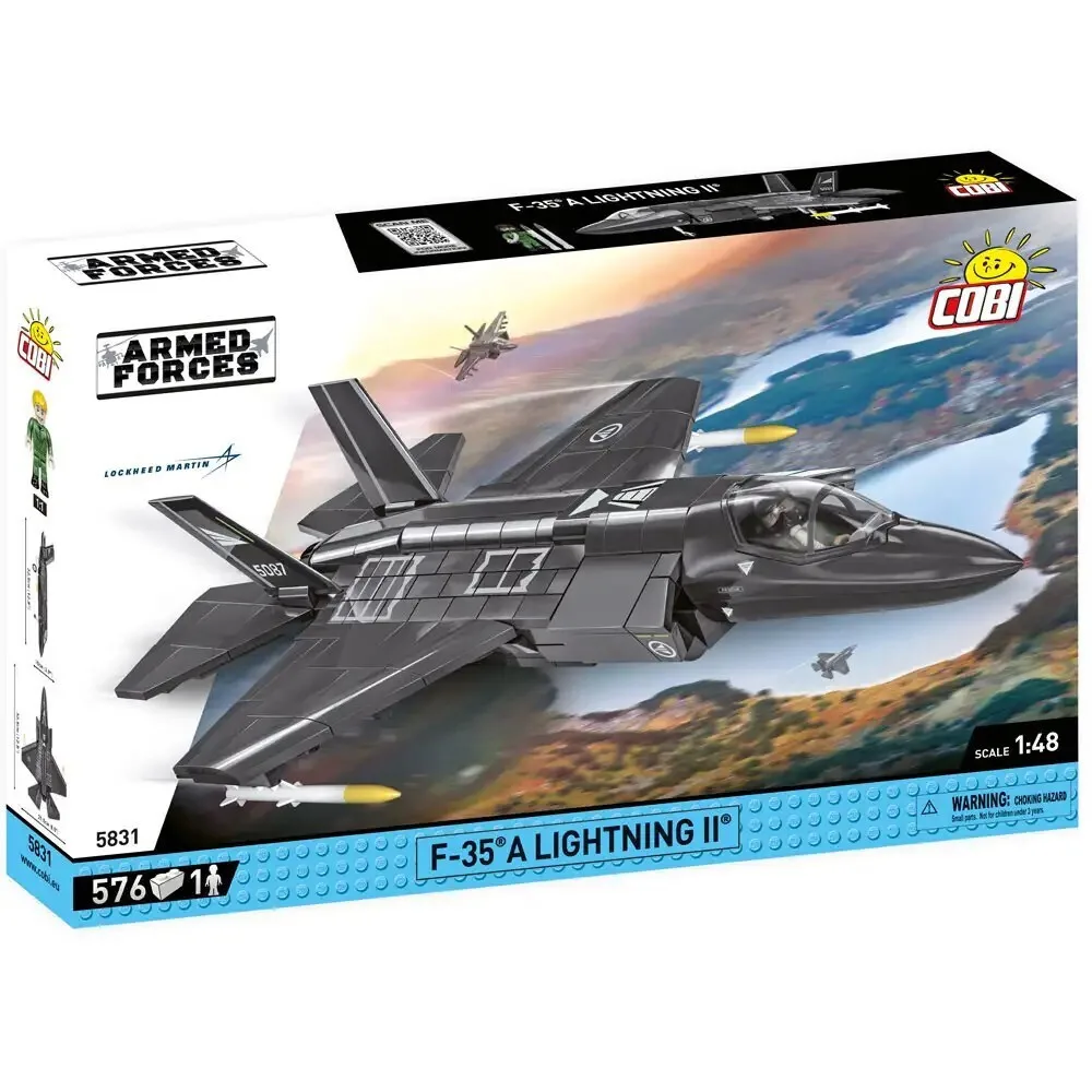 20240404103933_cobi_touvlakia_f_35a_lightning_ii_gia_8_eton_576tmch_cobi_5831 Cobi Τουβλάκια F-35A Lightning II για 8+ Ετών 576τμχ COBI-5831 - Image 1