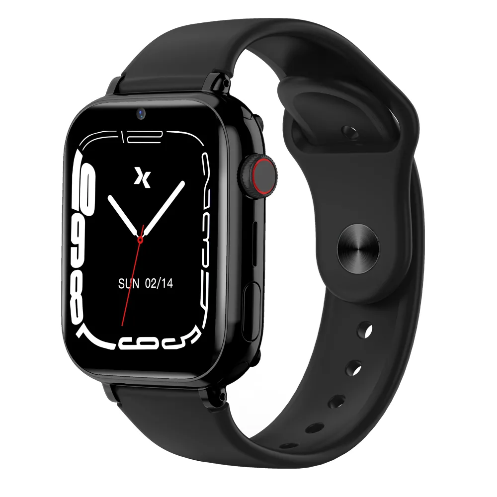 20240408120901_maxcom_fw59_smartwatch_me_sim_mayro MaxCom FW59 43mm Smartwatch με SIM (Μαύρο) - Image 1