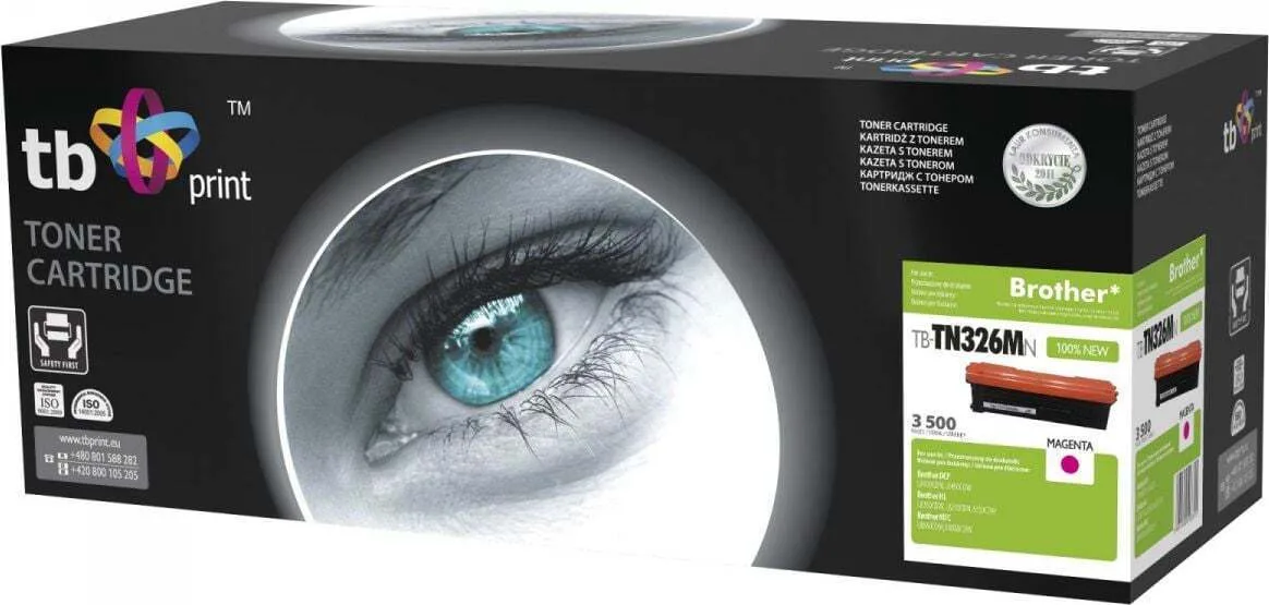20240410091443_tb_print_symvato_toner_gia_laser_ektypoti_hp_tn326m_matzenta_tb_tn236mn TB Print Συμβατό Toner για Laser Εκτυπωτή HP TN326M Ματζέντα (TB-TN236MN) - Image 1