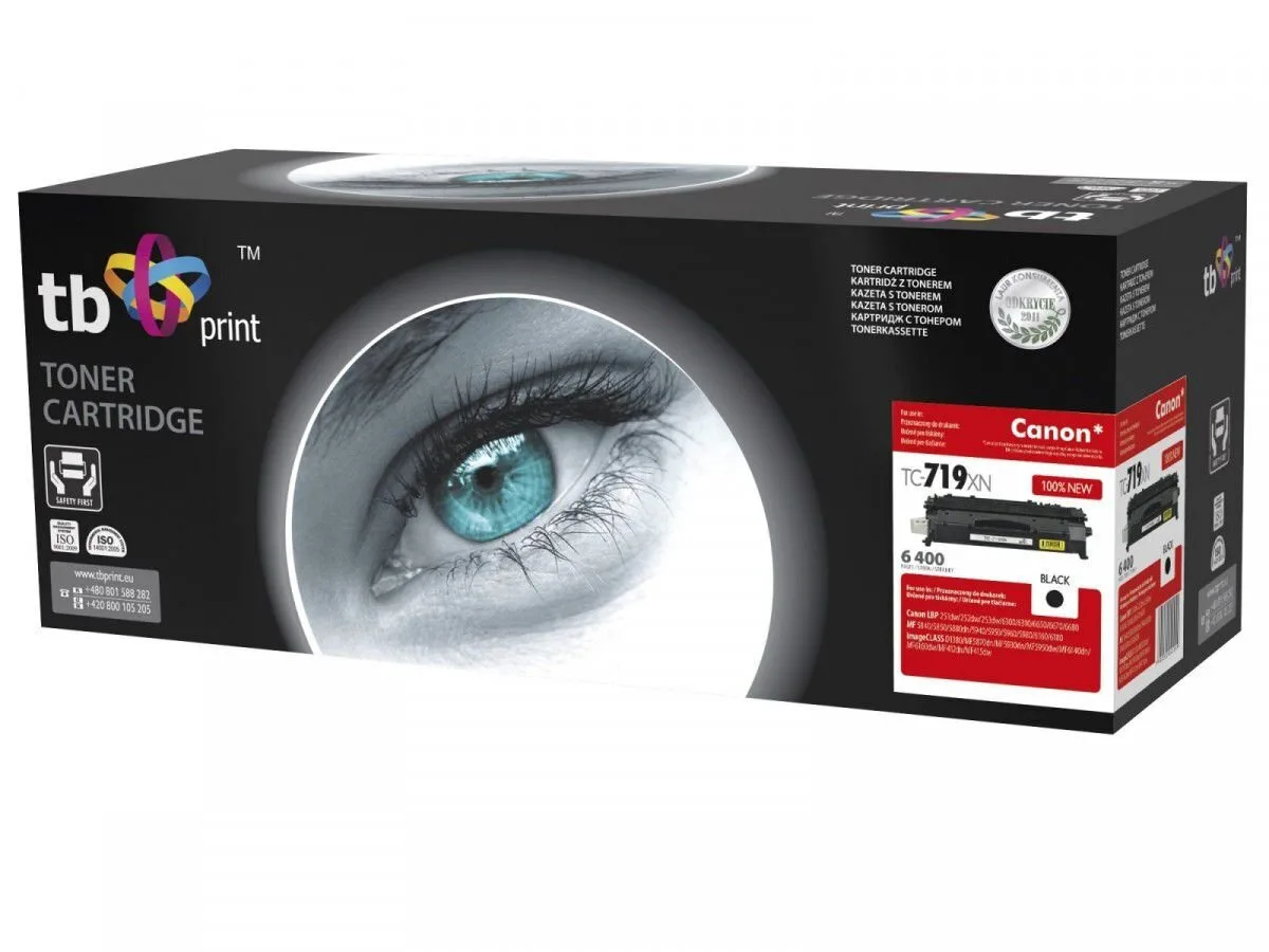 20240410091445_tb_print_symvato_toner_gia_laser_ektypoti_canon_tc_719xn_mayro_tc_719xn TB Print Συμβατό Toner για Laser Εκτυπωτή Canon TC-719XN Μαύρο (TC-719XN) - Image 1