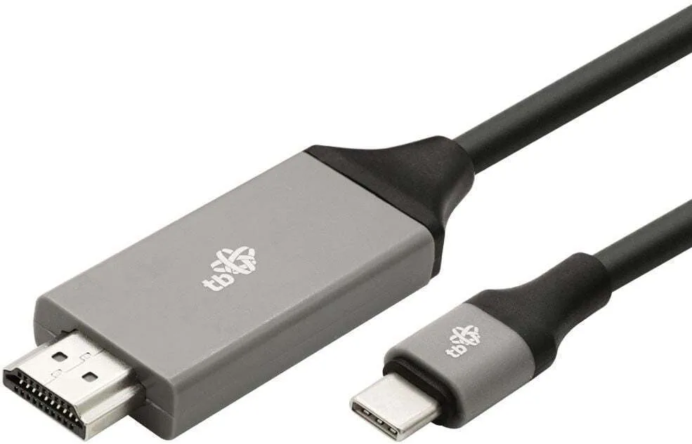 20240410091452_tb_print_cable_hdmi_male_hdmi_male_2m_asimi_aktbxvh1p20c20b TB Print HDMI 2.0 Cable HDMI male - HDMI male 2m Ασημί (AKTBXVH1P20C20B) - Image 1