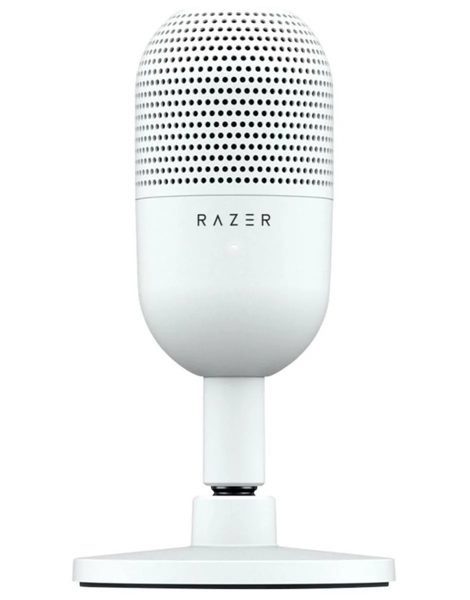 Razer Seiren V3 Mini Πυκνωτικό Μικρόφωνο USB Επιτραπέζιο για Φωνητικά σε Λευκό Χρώμα - Image 1