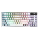 Asus ROG Azoth Ασύρματο Gaming Μηχανικό Πληκτρολόγιο 75% με ROG NX Red διακόπτες και RGB φωτισμό (International English) Λευκό