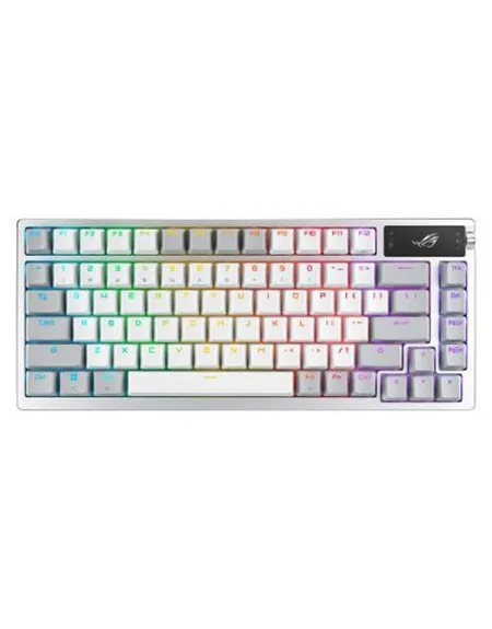 20240423170740_asus_rog_azoth_asyrmato_gaming_michaniko_pliktrologio_75_me_rog_nx_red_diakoptes_kai_rgb_fotismo_international_english_leyko Asus ROG Azoth Ασύρματο Gaming Μηχανικό Πληκτρολόγιο 75% με ROG NX Red διακόπτες και RGB φωτισμό (International English) Λευκό - Image 1