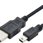 TB Print USB 2.0 Cable USB-A male - mini USB-B male Μαύρο 1.8m AKTBXKU3PBAW18B