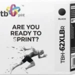 TB Print Συμβατό Μελάνι Εκτυπωτή InkJet HP 21ml Μαύρο 1τμχ TBH-62XLBR