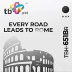 TB Print Συμβατό Μελάνι Εκτυπωτή InkJet HP 22ml Μαύρο 1τμχ TBH-651BR