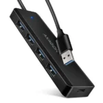 Axagon USB 3.0 Hub 4 Θυρών με σύνδεση USB-A / USB-C (HUE-C1A)