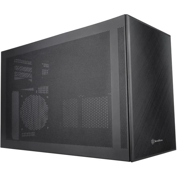 20240502150406_silverstone_sst_sg17b_mini_tower_kouti_ypologisti_mayro Silverstone SST-SG17B Mini Tower Κουτί Υπολογιστή Μαύρο - Image 1