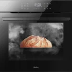 Amica X-Type Steam Φούρνος άνω Πάγκου 77lt Π59.5εκ. Μαύρος