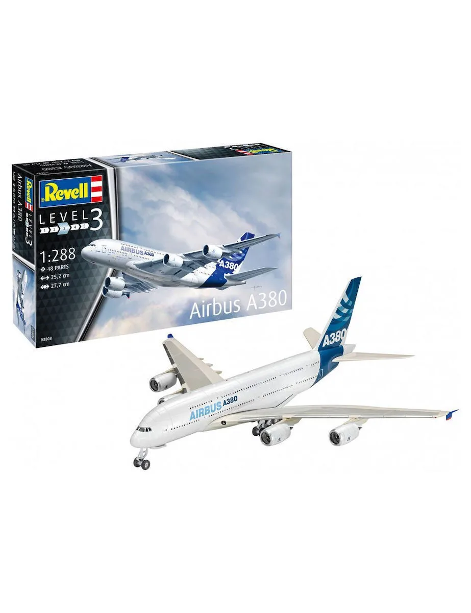 20240516105139_plastic_model_airplane_airbus_a380_1_288 Plastic Model Airplane Airbus A380 1/288 - Image 1