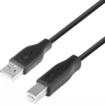 TB Touch USB 2.0 Cable USB-A male - USB-B male Μαύρο AKTBXKU1PABW18B