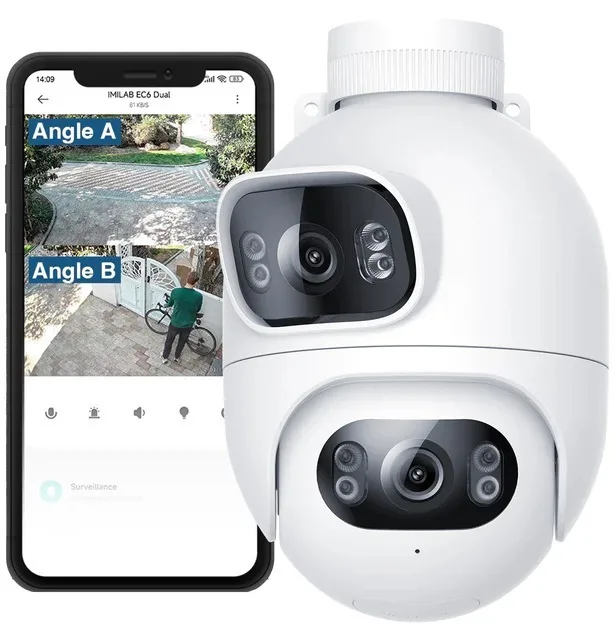 20240617121353_xiaomi_cmsxj68a_ip_kamera_parakolouthisis_wi_fi_4mp_full_hd_adiavrochi_me_amfidromi_epikoinonia Imilab EC6 Dual IP Dual Κάμερα Παρακολούθησης Wi-Fi 4+4MP Αδιάβροχη με Αμφίδρομη Επικοινωνία - Image 1