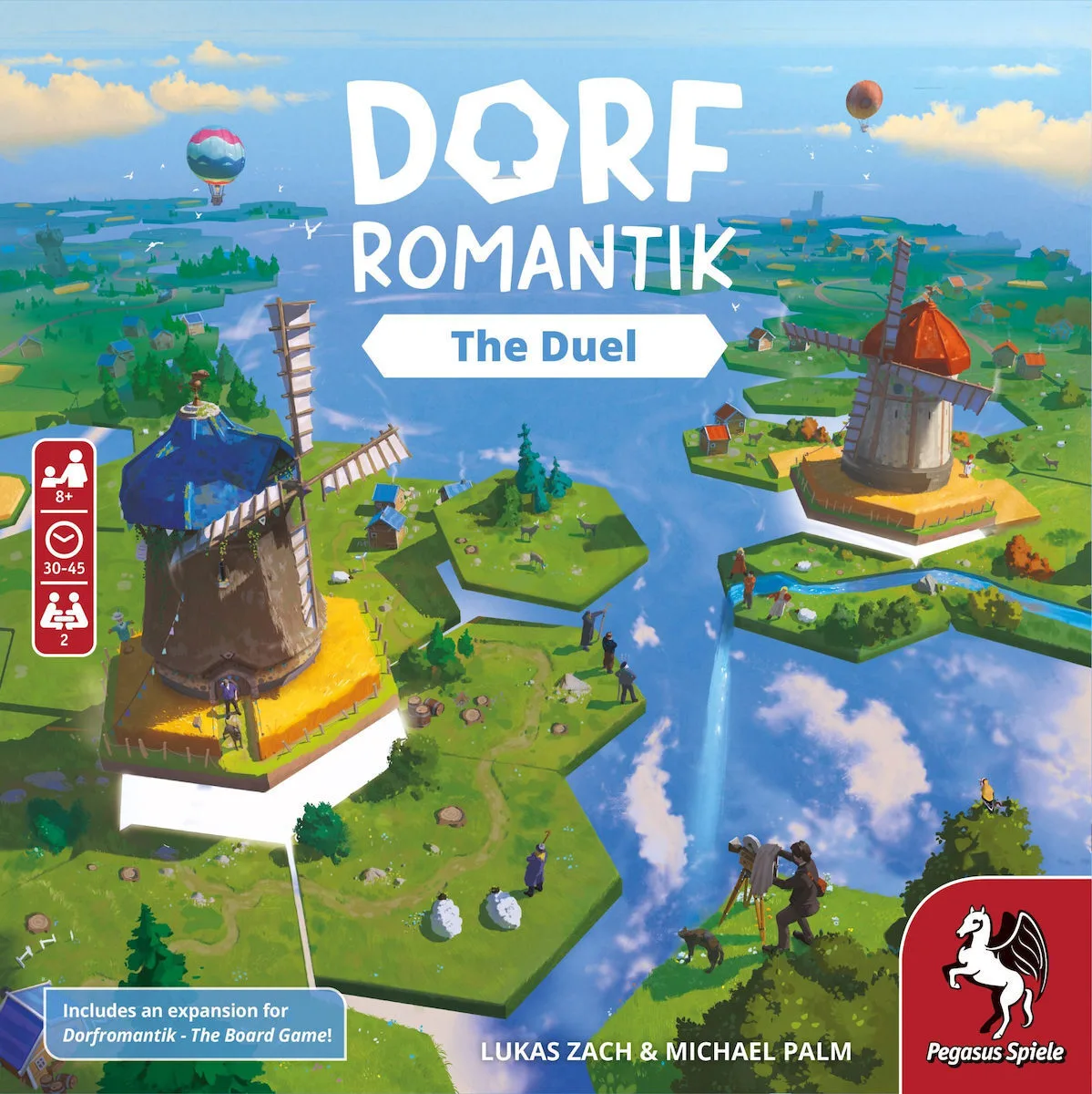 20240619125227_pegasus_spiele_epitrapezio_paichnidi_dorfromantik_duel_gia_2_paiktes_8_eton_51241e_en Επιτραπέζιο Παιχνίδι Dorfromantik Duel για 2 Παίκτες 8+ Ετών 51241E (EN) Pegasus Spiele - Image 1