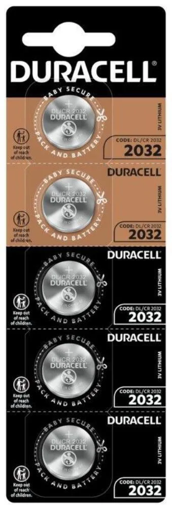 20240708170800_duracell_long_lasting_power_mpataries_lithiou_rologion_cr2032_3v_5tmch Duracell Long Lasting Power Μπαταρίες Λιθίου Ρολογιών CR2032 3V 5τμχ - Image 1