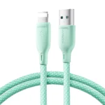 Joyroom Series Braided USB-A to Lightning Cable Πράσινο 1m (SA34-AL3)