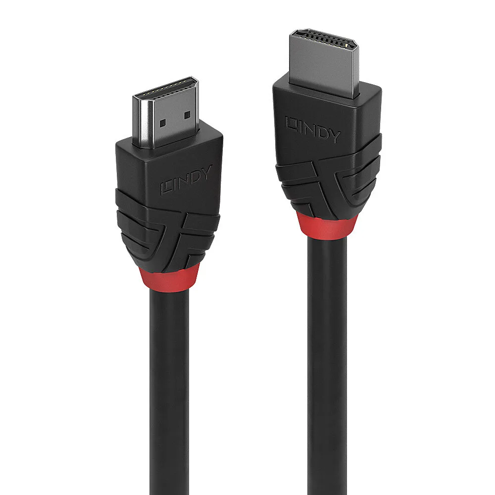 Lindy Line HDMI 2.1 Cable HDMI male - HDMI male 3m Μαύρο 36773 - Image 1