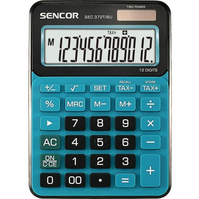 20240716103600_sencor_arithmomichani_se_mple_chroma_43358 Sencor Αριθμομηχανή σε Μπλε Χρώμα 43358 - Image 1
