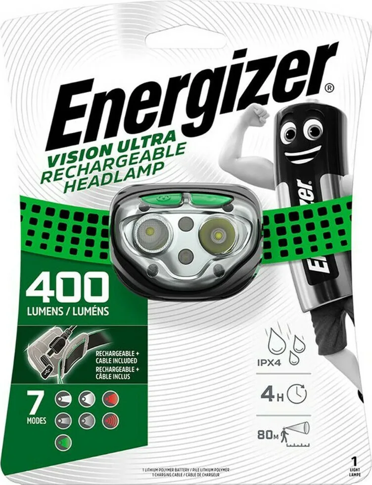 20240722121157_energizer_epanafortizomenos_fakos_kefalis_led_adiavrochos_ipx4_me_megisti_foteinotita_400lm_vision_ultra_rechargable_7638900426441 Energizer Επαναφορτιζόμενος Φακός Κεφαλής LED IPX4 με Μέγιστη Φωτεινότητα 400lm Vision Ultra Rechargable 7638900426441 - Image 1