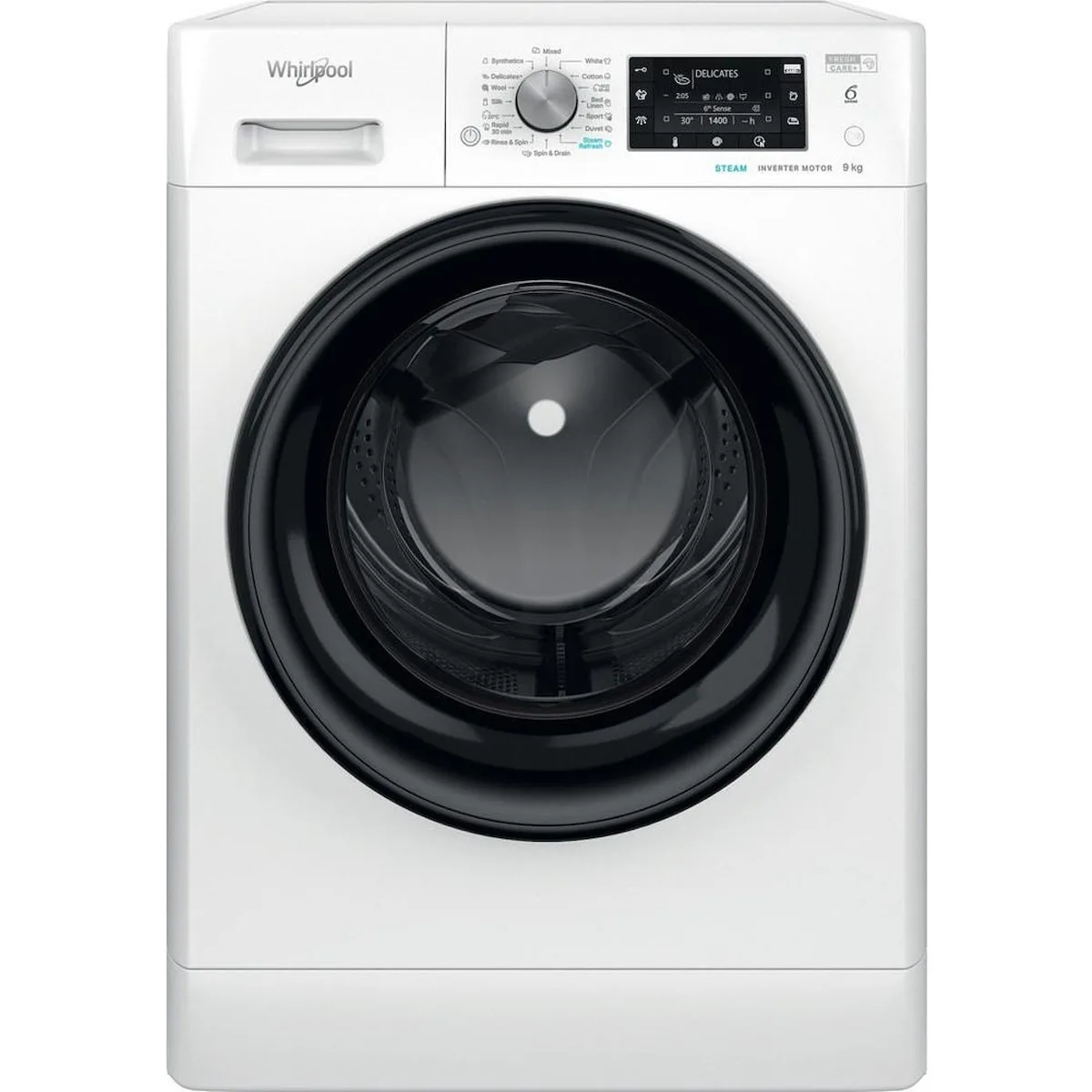 20240724101239_whirlpool_plyntirio_rouchon_9kg_1400_strofon_ffd_9489_bv Whirlpool Πλυντήριο Ρούχων 9kg με Τεχνολογία Ατμού 1400 Στροφών FreshCare+ FFD 9489 BV EE - Image 1