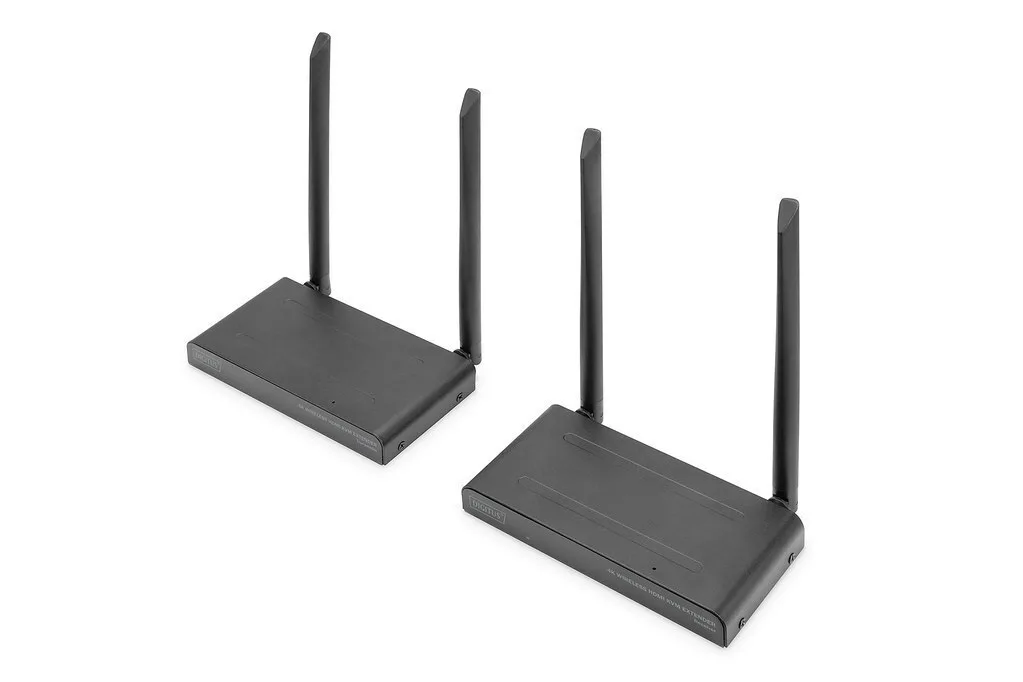 20240724142807_2a00110b Digitus 4k Wireless Hdmi Kvm HDMI Extender DS-55328 4016032491248 - Image 1
