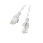Lanberg U/UTP Cat.5e Καλώδιο Δικτύου Ethernet 0.5m Γκρι 1τμχ PCU5-10CC-0050-S