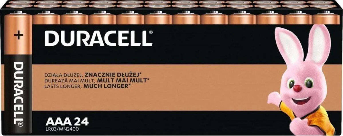 20240809134127_duracell_alkalikes_mpataries_aaa_1_5v_24tmch Duracell Αλκαλικές Μπαταρίες AAA 1.5V 24τμχ - Image 1