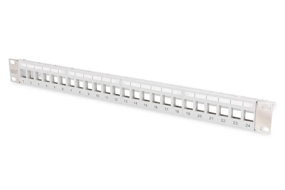 20240809135127_digitus_patch_panel_shielded_gia_rack_1u_19_24_thyron_gri_dn_91410_lf Digitus Patch Panel Shielded για Rack 1U 19" 24 Θυρών Γκρι DN-91410-LF - Image 1