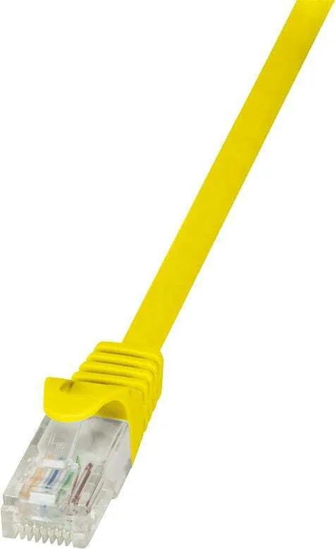 20240809140925_logilink_u_utp_cat_6_kalodio_diktyou_ethernet_1_5m_kitrino_cp2047u LogiLink U/UTP Cat.6 Καλώδιο Δικτύου Ethernet 1.5m Κίτρινο 1τμχ CP2047U - Image 1