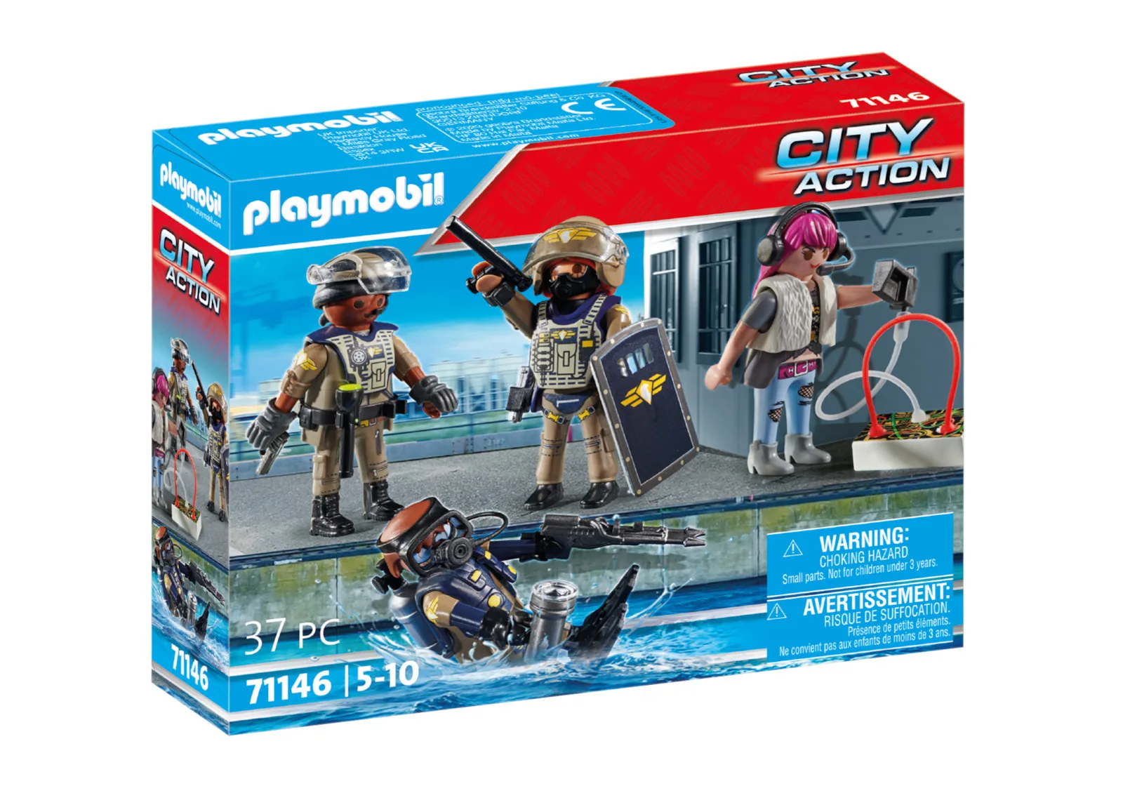 20240814163002_playmobil_city_action_omada_eidikon_dynameon_gia_5_10_eton_71146 Playmobil City Action Ομάδα Ειδικών Δυνάμεων για 5-10 ετών 71146 - Image 1