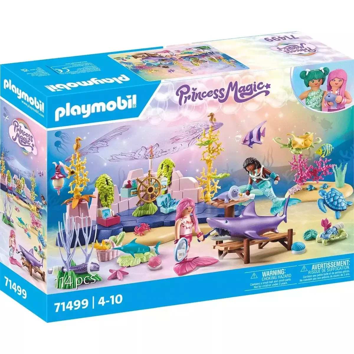 Playmobil Princess Magic Κέντρο Περίθαλψης Υποθαλάσσιων Ζώων για 4-10 ετών 71499 - Image 1