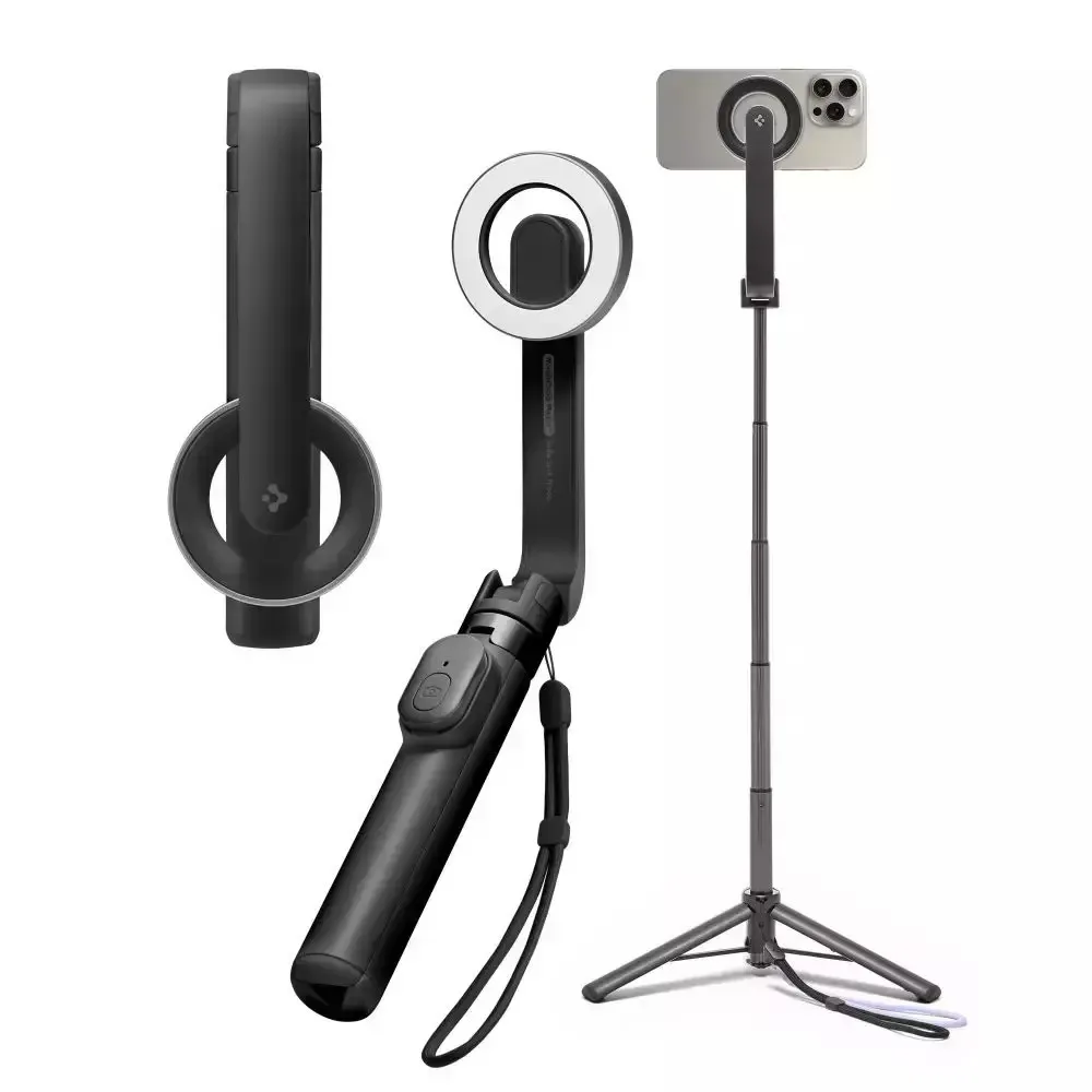 20240903104008_spigen_s571w_magsafe_tripod_selfie_stick_black_amp07656 Spigen S571w Magsafe Tripod Selfie Stick Black Amp07656 - Image 1