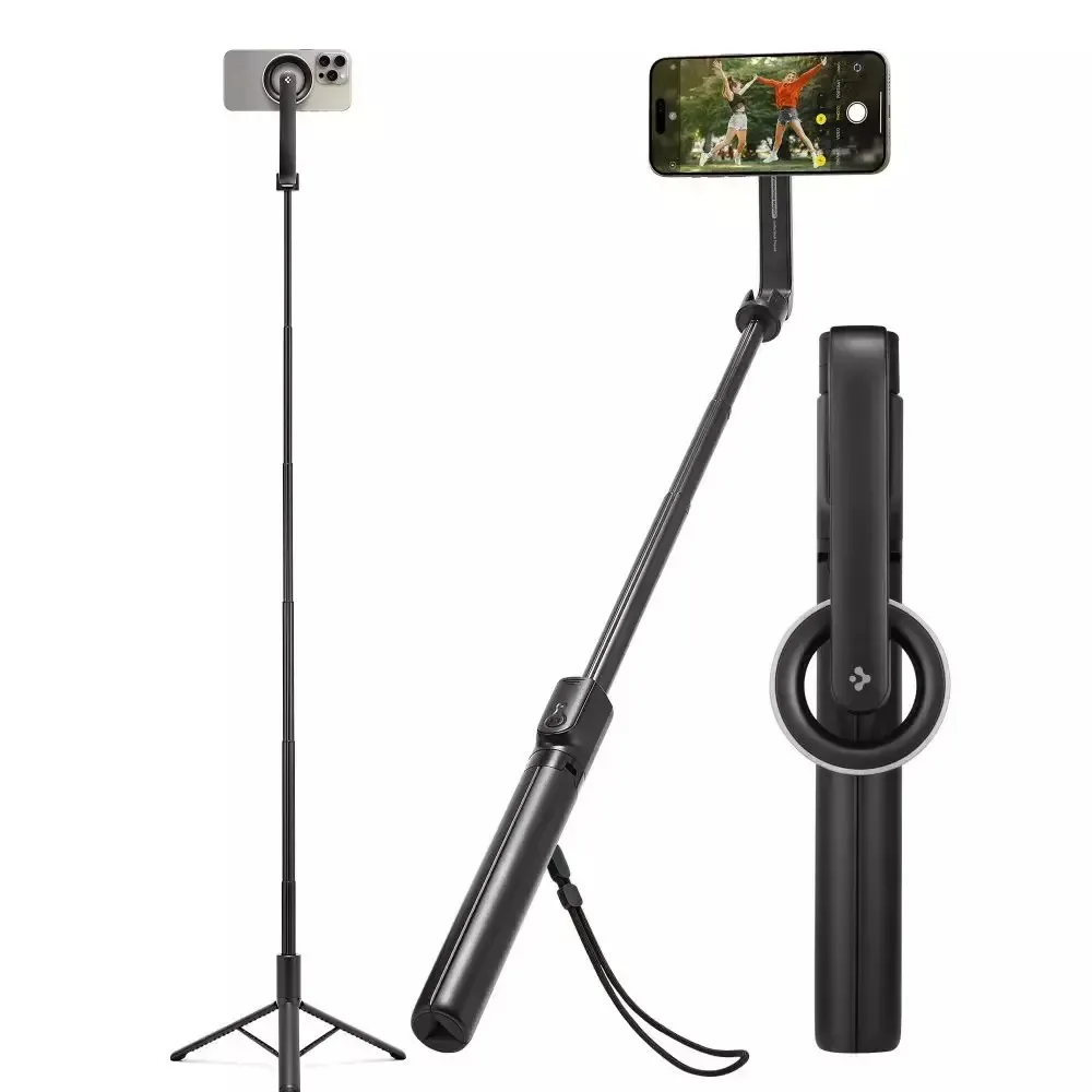 Spigen S580w Selfie Stick Τρίποδο Κινητού με Bluetooth Μαύρο AMP07659 - Image 1