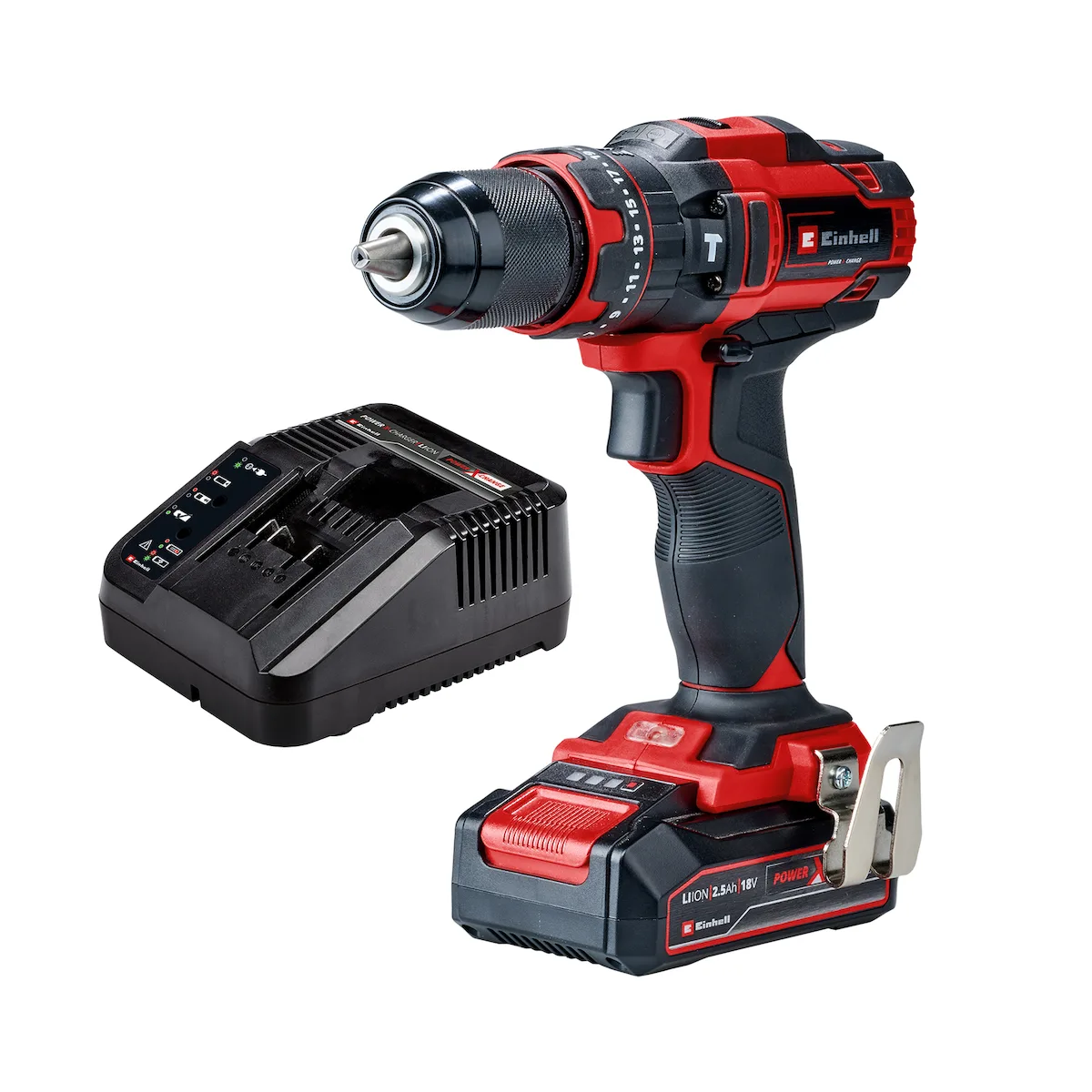 Einhell TE-CD 18/44 Li-i Κρουστικό Δραπανοκατσάβιδο Μπαταρίας 18V 1x2.5Ah 4514287 - Image 1